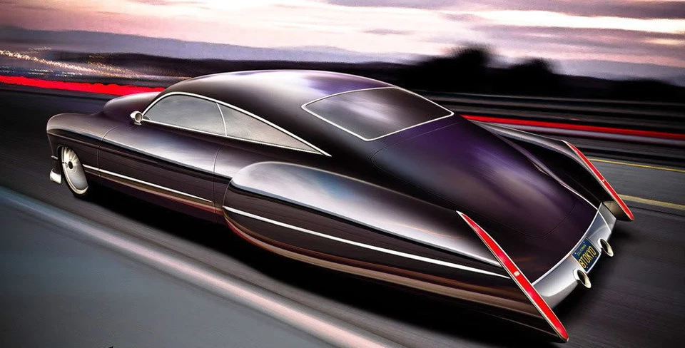 Редкая Классическая Заказная Модель Concept Hot Rod Гоночный Спорт Винтажный Промо Автомобиль 1967 1959 - Изображение 4 из 4