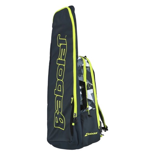 Babolat Backpack Pure Aero 370 Anthrazit/Gelb Rucksack 3 Schläger New NEU