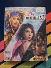 Final Fantasy X-2 Official Strategy Guide Brady Games With Poster PlayStation