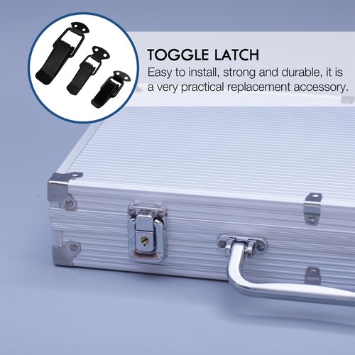 12 Pcs Metal Luggage Buckle Suitcase Spring Latch Backpack Replacement - Picture 9 of 12