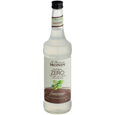 Monin Zero Calorie Natural Sweetener Flavoring Syrup 544SYPAD083B