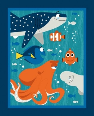 Springs Finding Dory Panel 61993 - 36'' Panel Cotton Fabric