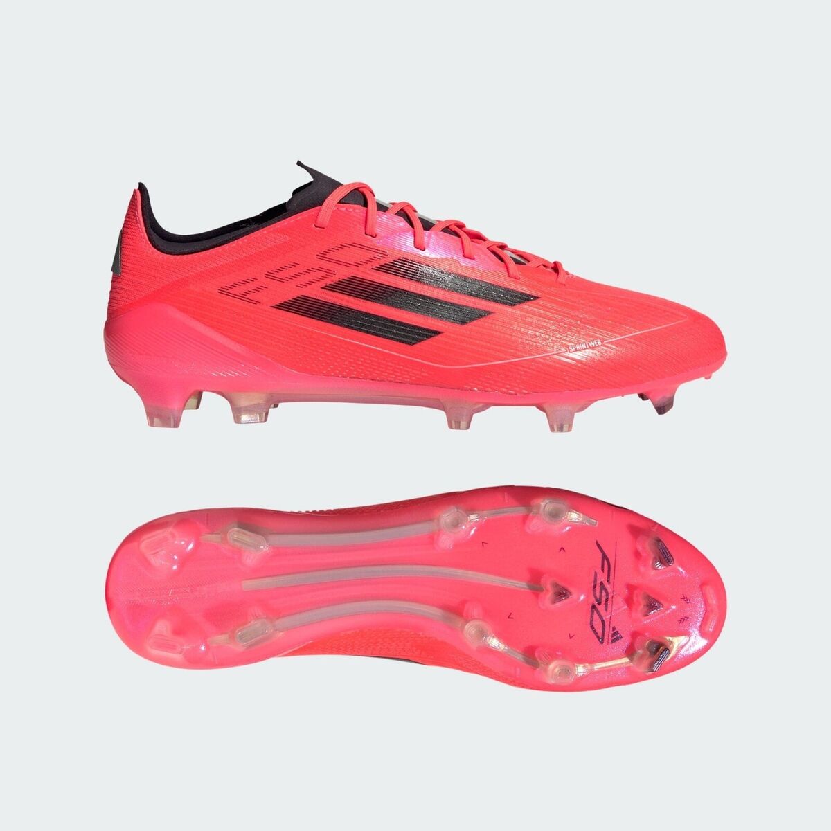 adidas F50 Elite FG Soccer Cleats Turbo Aurora Black IE3191 adidas F50 Elite FG Soccer Cleats Turbo Aurora Black IE3191