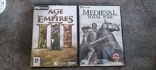 Age Of Empires & Medieval Total War Pc Cd-Rom