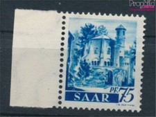 Briefmarken Saarland 1947 Mi 222X fallendes Wasserzeichen postfrisch (10221208
