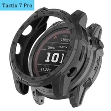 TPU Case for Garmin Fenix 7X Tactix 7 Enduro 2 Soft Silicone Transparent Case
