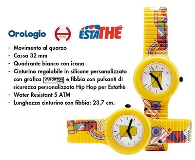 Orologio Hip Hop Estathé Van Orton Design | eBay