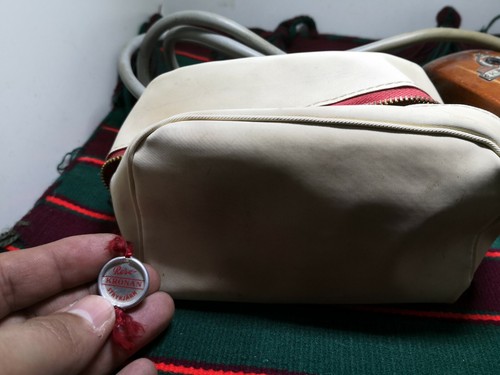 A Lovely Rare Antique Art Deco Kronan Sweden Travel Iron with Case Very Stylish - Picture 11 of 12