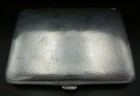 Great Vintage 1930s European Sterling Silver Cigarette Case