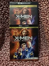 X-Men: Dark Phoenix (4K Ultra HD + Blu-Ray + Digital, 2019) New With Slipcover