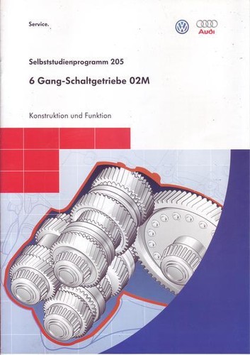 VW Audi Nr. 205/09.1998 6 Gang-Schaltgetriebe 02M