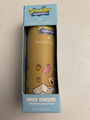 Spongebob Squarepants X Beauty Creations ''ROSY CHEEKS'' Cream Blush Stick