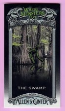 2020 Allen & Ginter Where Monsters Live MWML-7 The Swamp Mini