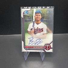 2022 Bowman - Chrome Prospect Autographs #CPA-BA Bryan Acuna (AU, RC)