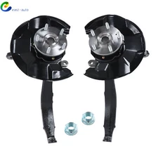 For Acura TSX 2.4L 09-14 Front L&R Steering Knuckle & Wheel Bearing Hub Assembly