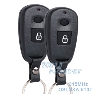 for Hyundai Elantra Santa Fe 2001-2003 315MHz Remote Control Key Fob OSLOKA510T