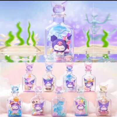 TOP TOY Kuromi Day Dreamer ボトルフィギュア Kuromi Day Dreamer In A Bottle Sanrio Top Toy Blind Box (Single