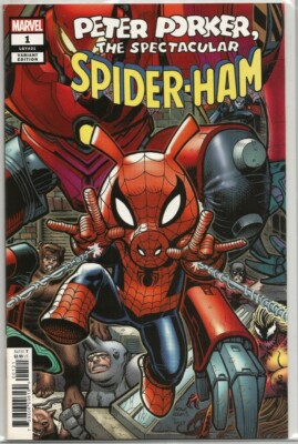 MARVEL - PETER PORKER, SPEKTAKULÄRER SPINNENSCHINKEN #1 ADAMS VARIANTE - NEU / NR. NEUWERTIG