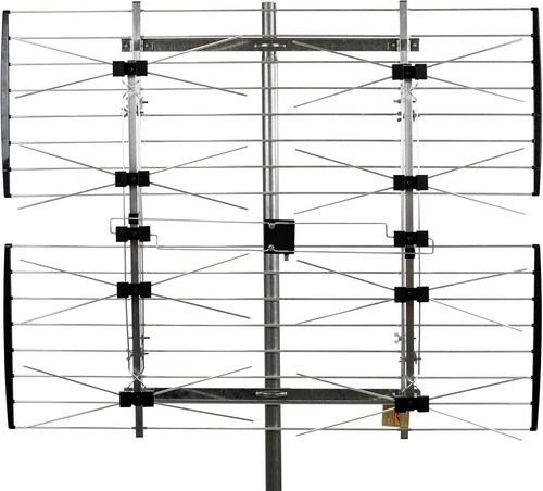 Compact Gray Outdoor HDTV Antenna - Long Range, Multi-Directional, 999 Channels - Picture 5 of 8