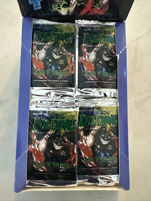 1994 Evil Ernie Series 2 Chromium Sealed Pack glow in the dark
