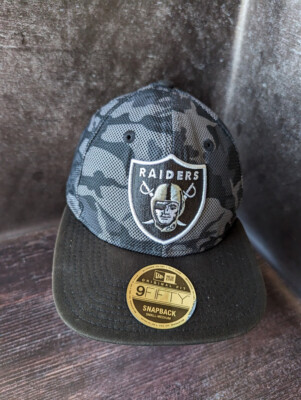 Las Vegas Raiders New Era 9Fifty NFL Snapback Black Camo