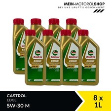 Castrol Edge 5W-30 M BMW Mercedes MB 229.31 229.51 ACEA C3 8x1 Liter = 8 Liter Castrol Edge 5W-30 M BMW Mercedes MB 229.31 229.51 ACEA C3 8x1 Liter = 8 Liter