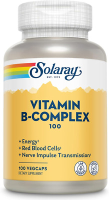 Vitamin B Complex, Healthy Energy Supplement, Red Blood Cell Formation, Nerve...