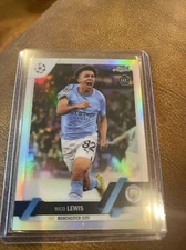 2023 Topps Chrome UEFA Silver Prizm Rico Lewis Rookie