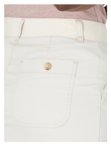 LEE Women’s Plus Size 20 M Comfort Waist Mid rise Skort Regular Fit • Rainy Day - Picture 3 of 8