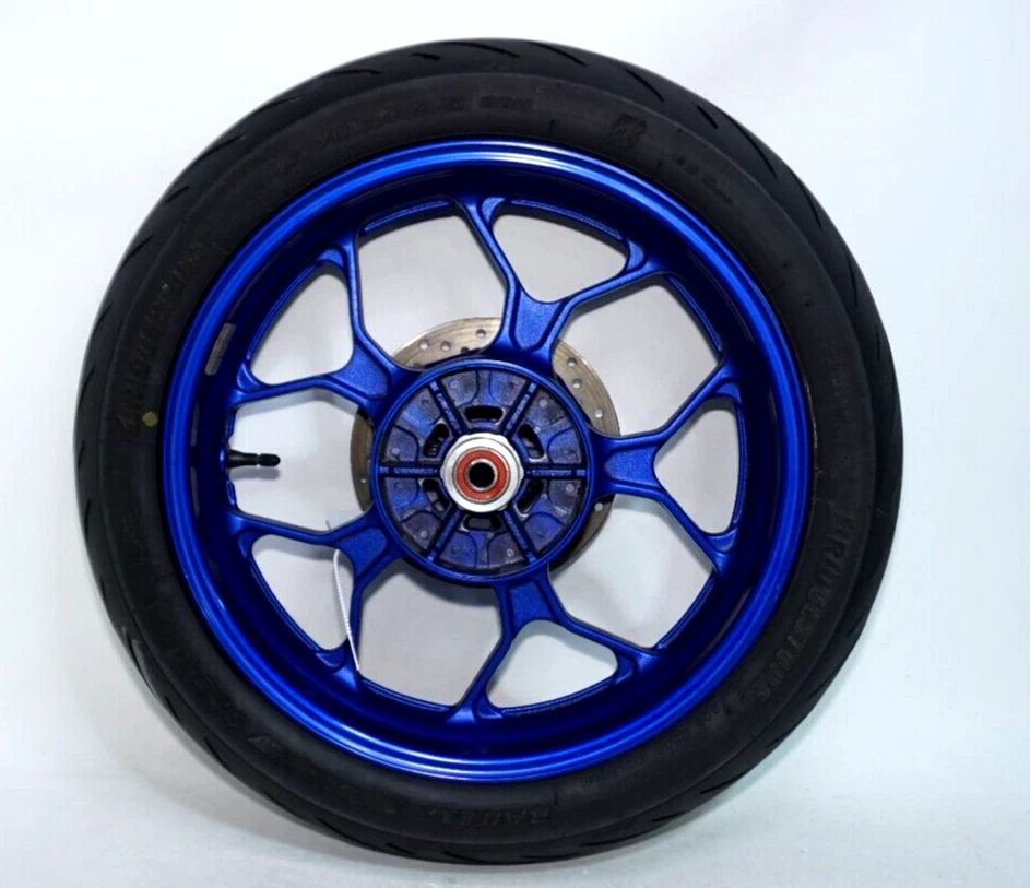 Llanta trasera Yamaha R3 2021 15-23 rotor recto + neumático 308037 OEM Foto 2 de 4