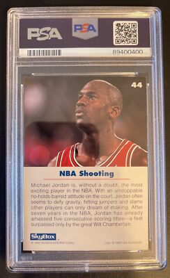Michael Jordan 1992 Skybox USA Basketball #44 Bulls PSA 8 | eBay