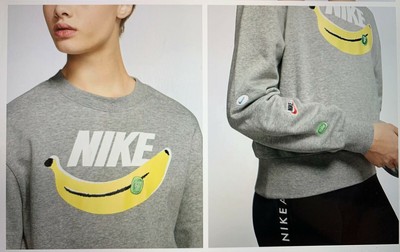 nike banana sweatshirt