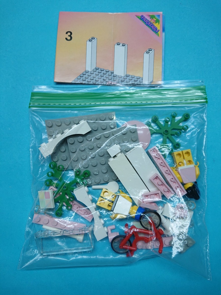 Lego Paradisa Set 6402 Sidewalk Cafe Complete EUC Instructions