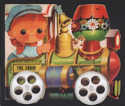 Bilderbücher, Räderbuch, The Train, Whitman Book, Western Publishing, Semic Barc