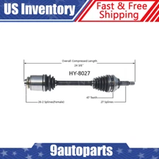 Fits 1999-2004 2005 Hyundai Sonata Kia Optima V6 Front Right CV Axle CV Joint