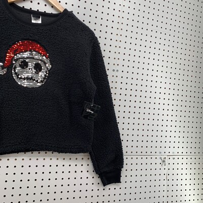 New Disney Nightmare Before Christmas Fleece Sherpa Sweater  display picture 1