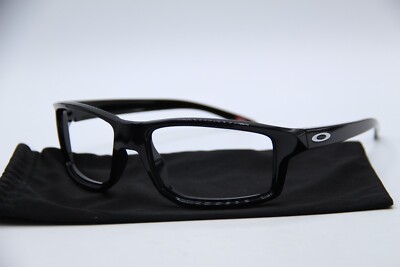 NEW OAKLEY GIBSTON OO9449-0160 BLACK WRAP AUTHENTIC EYEGLASSES W/CASE 61-17