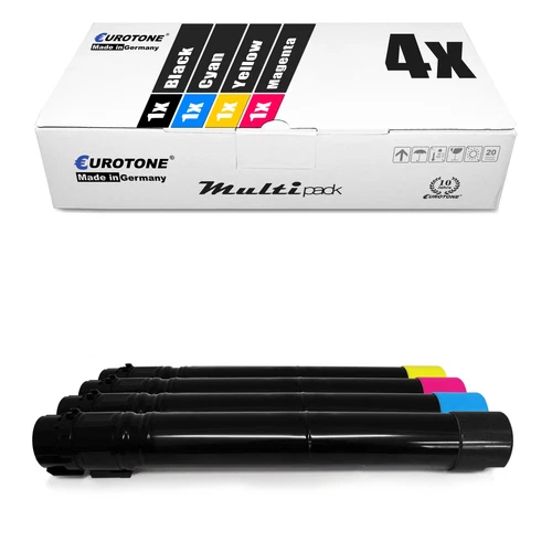 4x Toner für Lexmark X 950 952 954 DHE DE DTE X950X2 Set CMYK