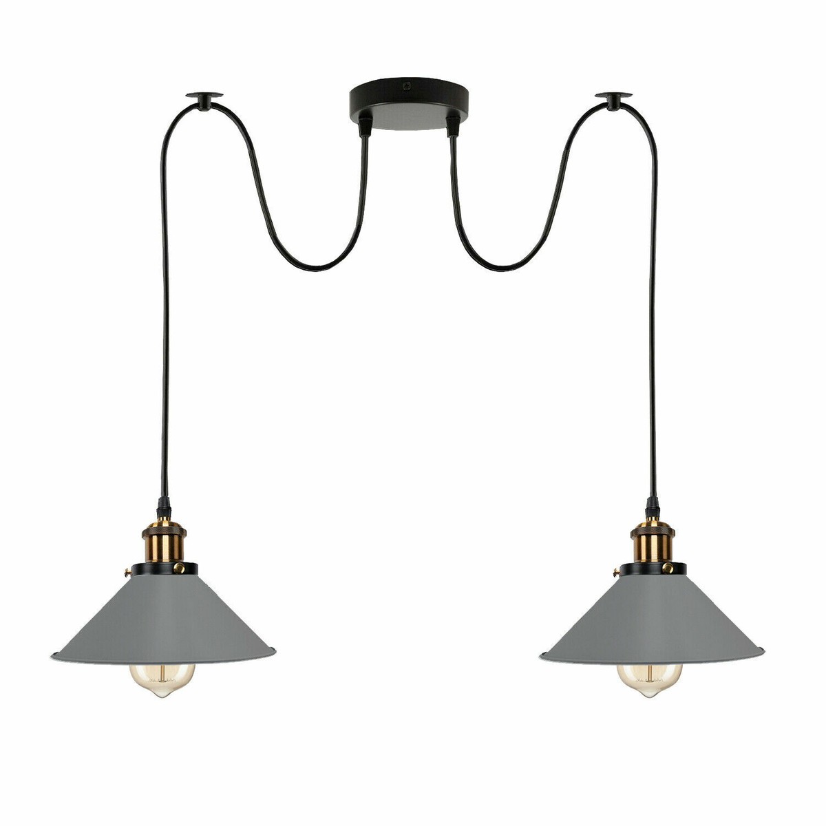 LEDSone Pendelleuchte – Vintage-Design, E27, Ideal Für Küche, Bar Oder Wohnzimmer