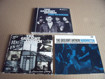 3 x The Gaslight Anthem - Handwritten + The '59 Sound + American Slang