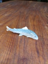 VINTAGE ROYAL COPENHAGEN PORCELAIN FIGURINE OF A TROUT NO. 1602