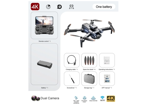 LS-S1S 4K Camera Remote Control Drone with Obstacle Avoidance - Picture 7 of 9