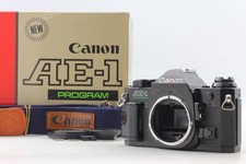 MINT in Box Canon AE-1 Program 35mm SLR Film Camera From JAPAN