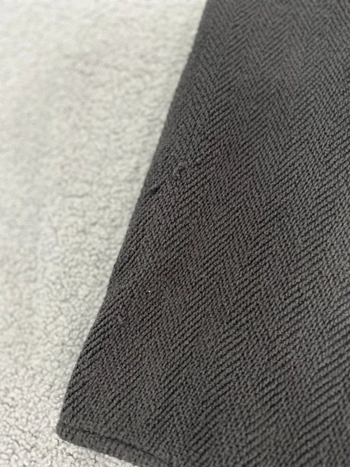 Cárdigan James Perse Mujer 2 Gris Terry Francés Algodón Frente Abierto Chaqueta Larga Foto 4 de 4