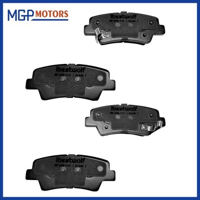 Rear Ceramic Brake Pads for Hyundai Azera Elantra GT Sonata Veloster Kia Optima