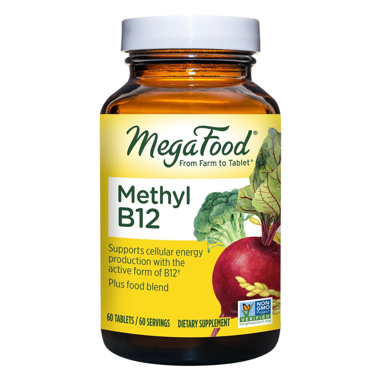 MegaFood Метил B12 60 Таблетка