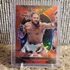 Panini Select UFC Concourse Max Griffin #1 Red Prizm /175 Serial Numbered