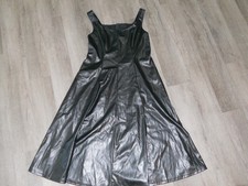 womans plus size faux leather dress shein 1X