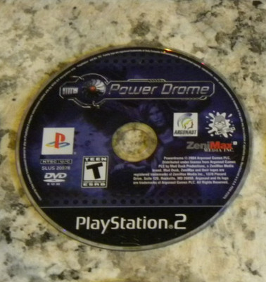 Power Drome/Powerdrome (Sony PlayStation 2/PS2, 2004) DISC ONLY NO TRACKING 