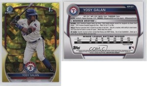 2023 Bowman Chrome Sapphire Edition Prospects Yellow /50 Yosy Galan #BCP-221